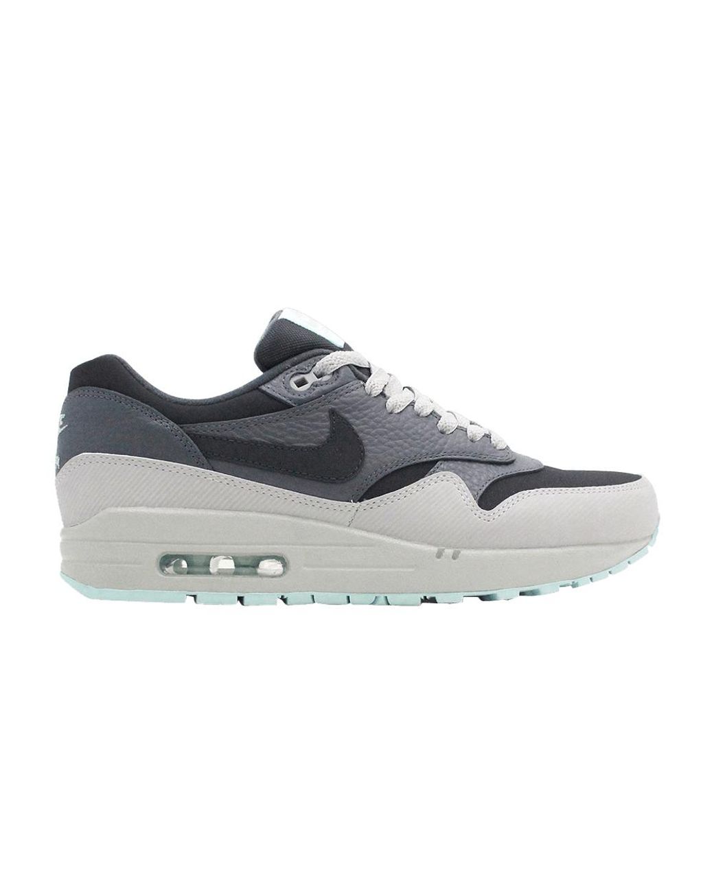 Nike Air Max 1 Leather 'dark Ash' in Gray for Men | Lyst