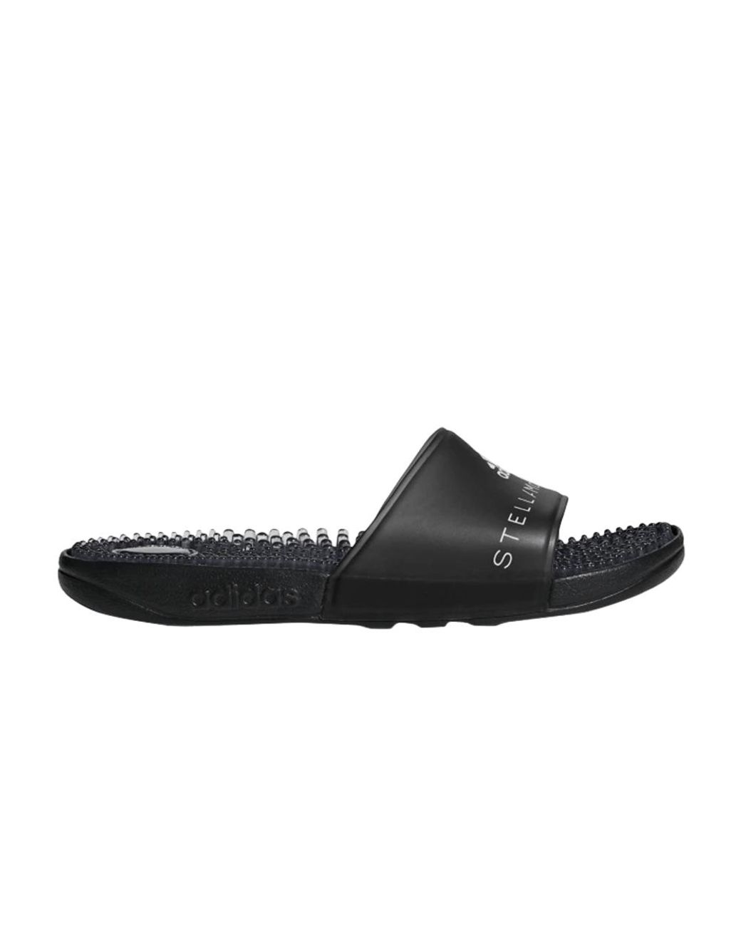 adidas Stella Mccartney X Adissage Slides 'black' | Lyst