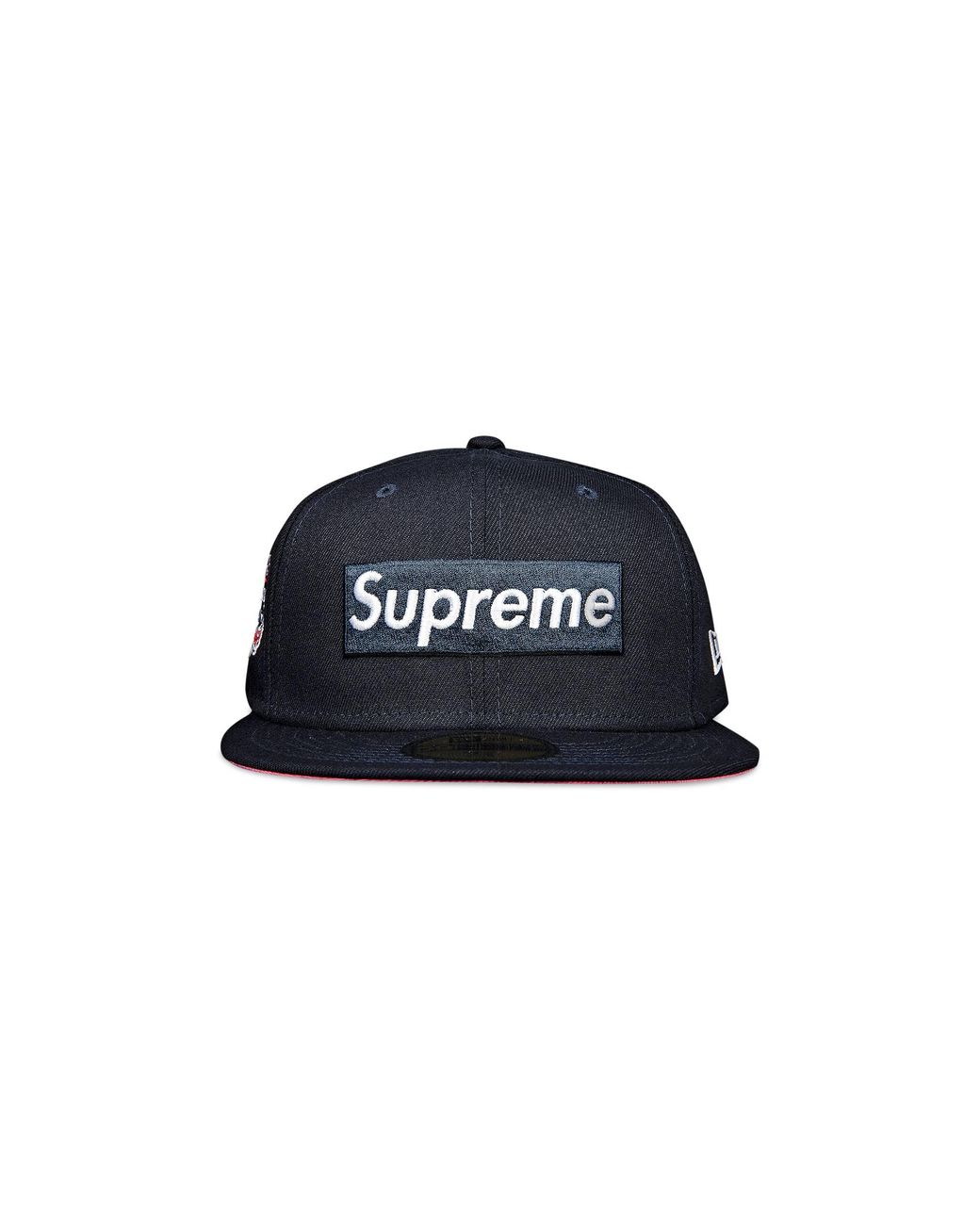 Supreme No Comp Box Logo New Era 'navy' in Blue for Men | Lyst