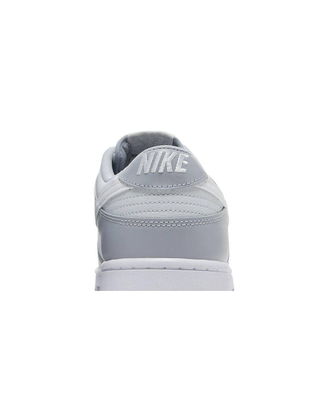 nike dunk low pure platinum white wolf grey jd