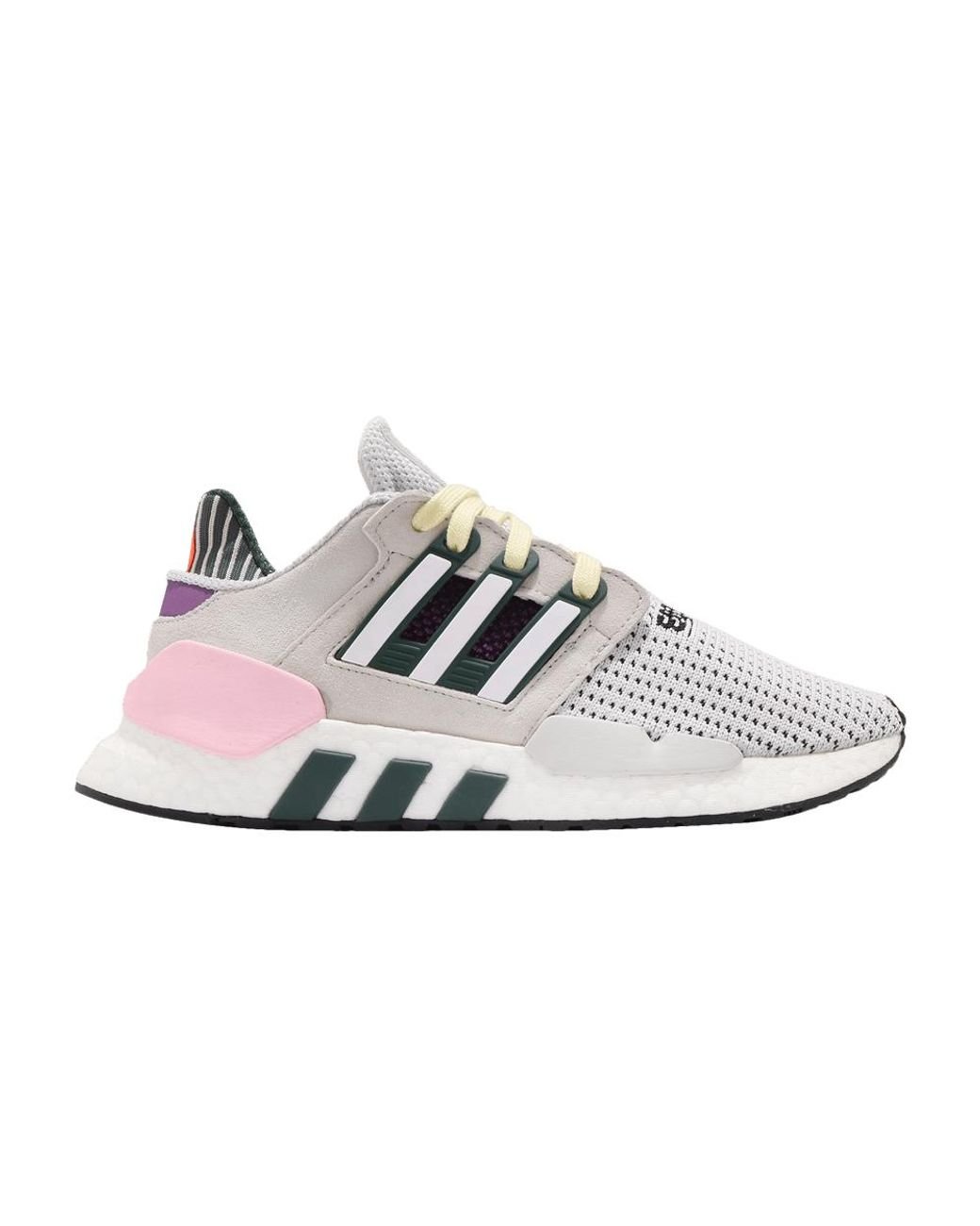 adidas Eqt Support 91/18 'grey Clear Pink' in White | Lyst