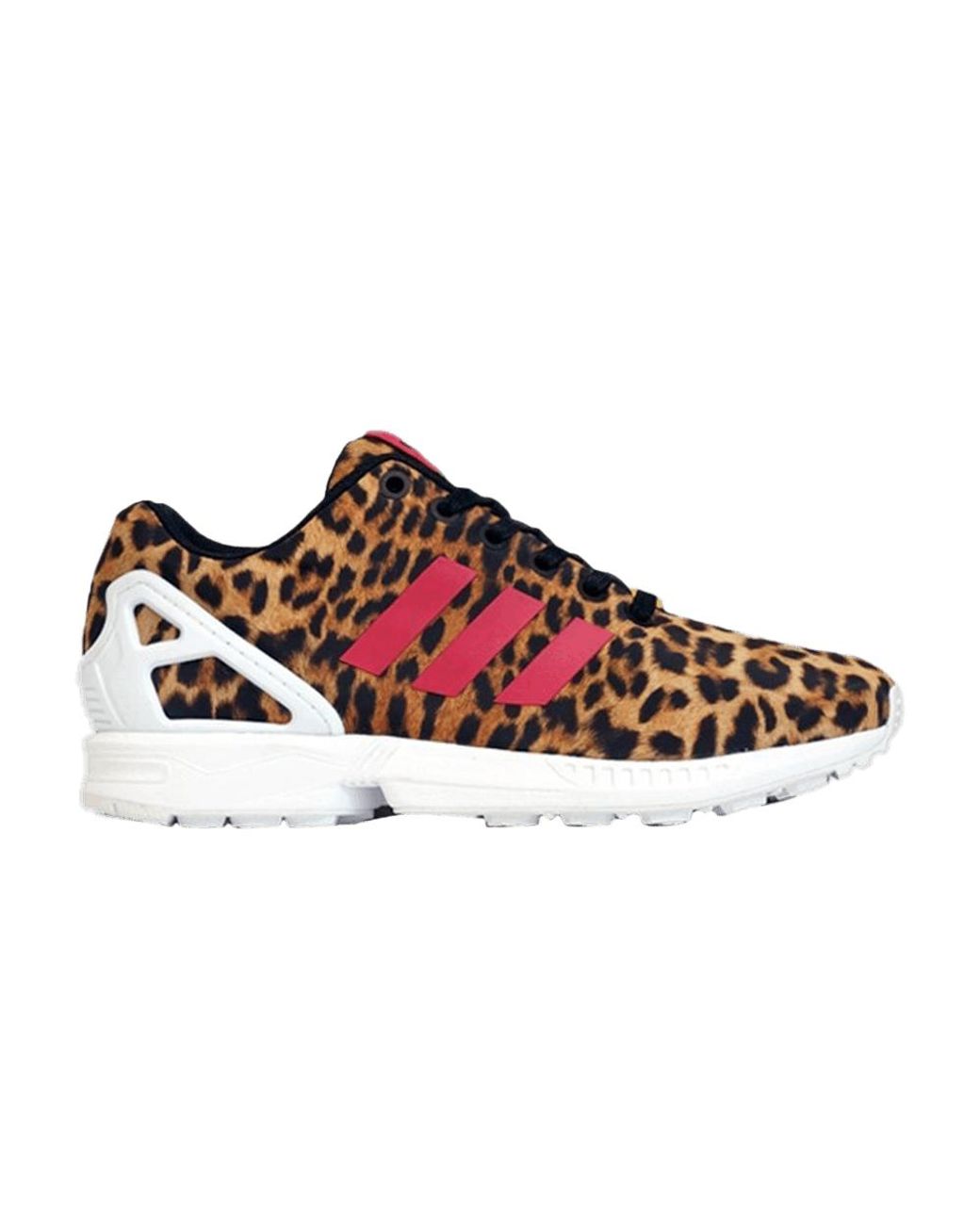 adidas Zx Flux 'leopard' in Red for Men | Lyst
