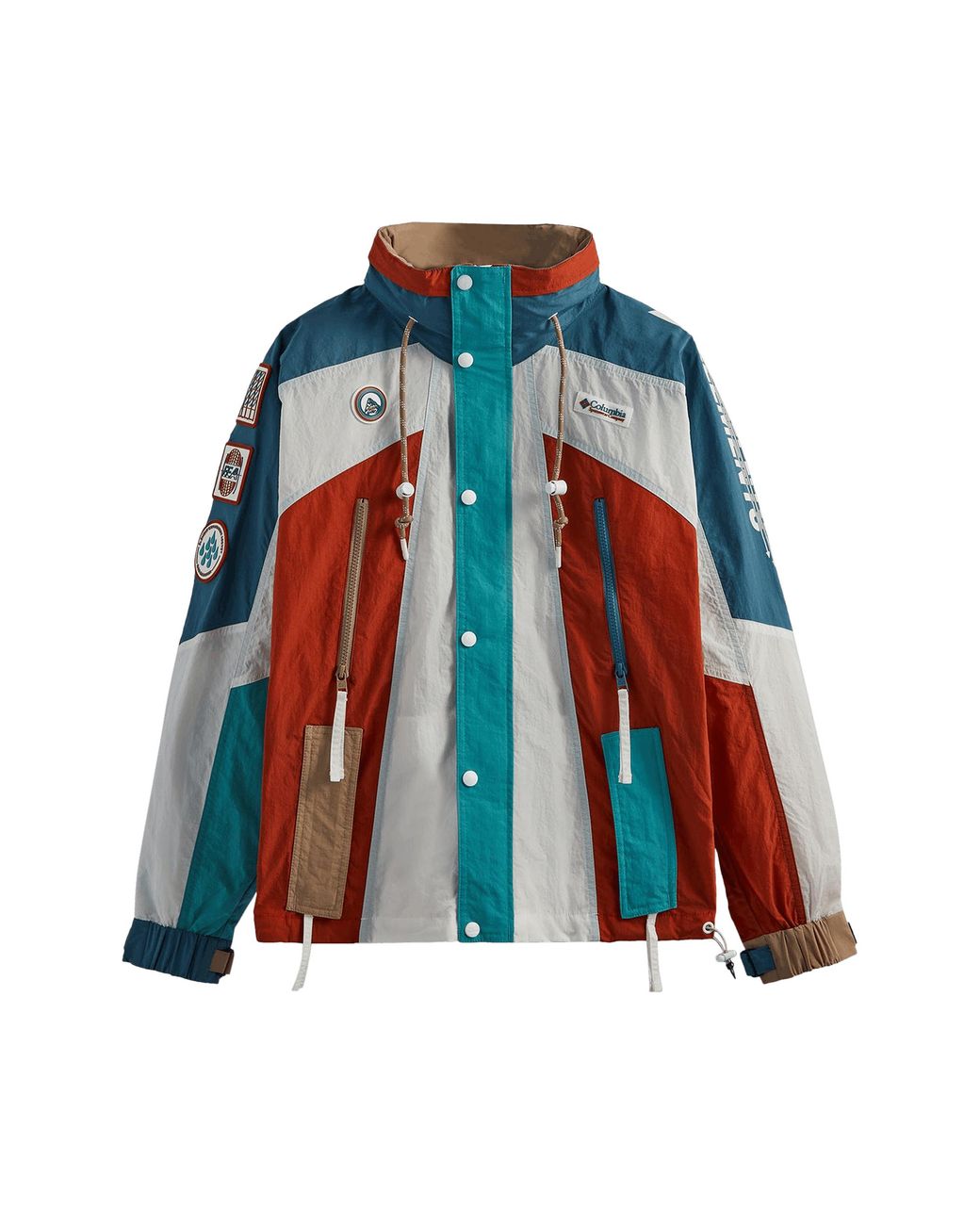 Kith For Columbia Chuting Jacket Ii 'teal' in Blue for Men | Lyst