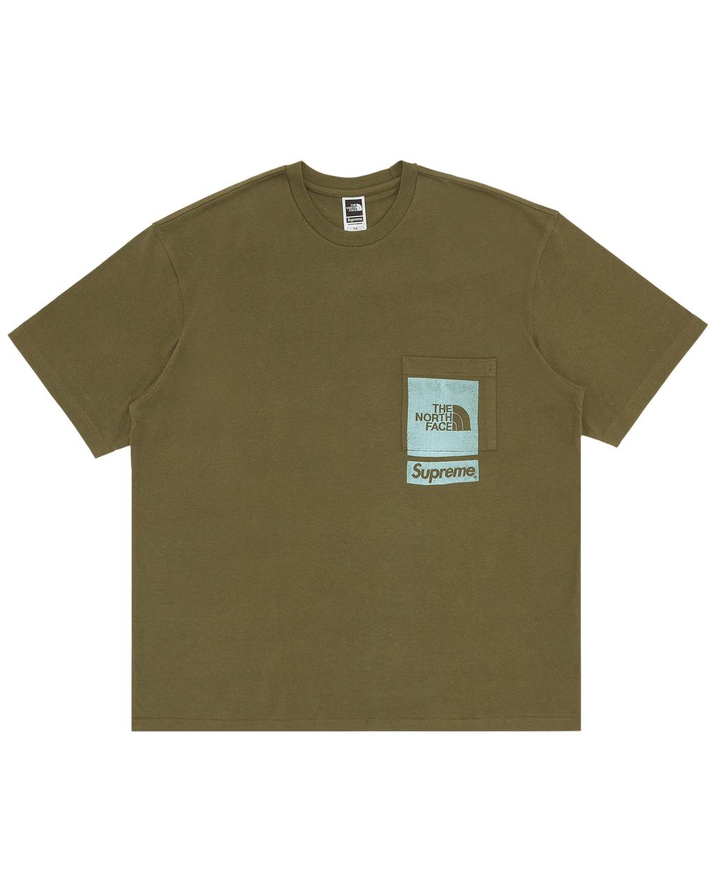 超人気の Supreme Printed The North Face Tee Pocket Printed The