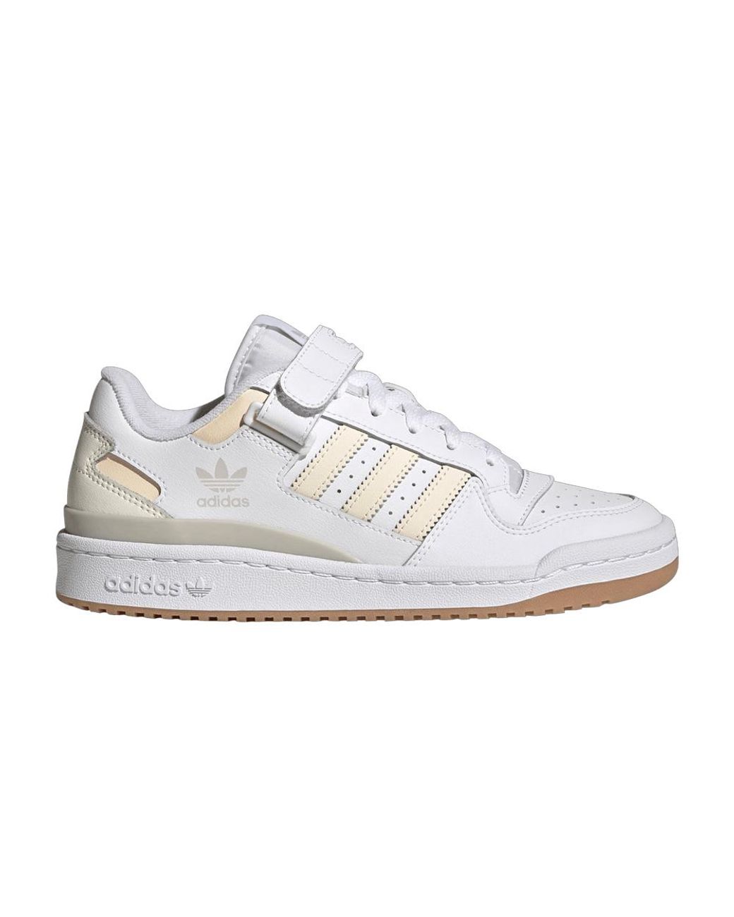 adidas Forum Low 'white Ecru Tint Gum' | Lyst