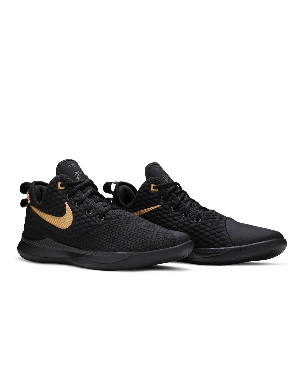 Nike Lebron Witness 3 'black Gold for Men | Lyst