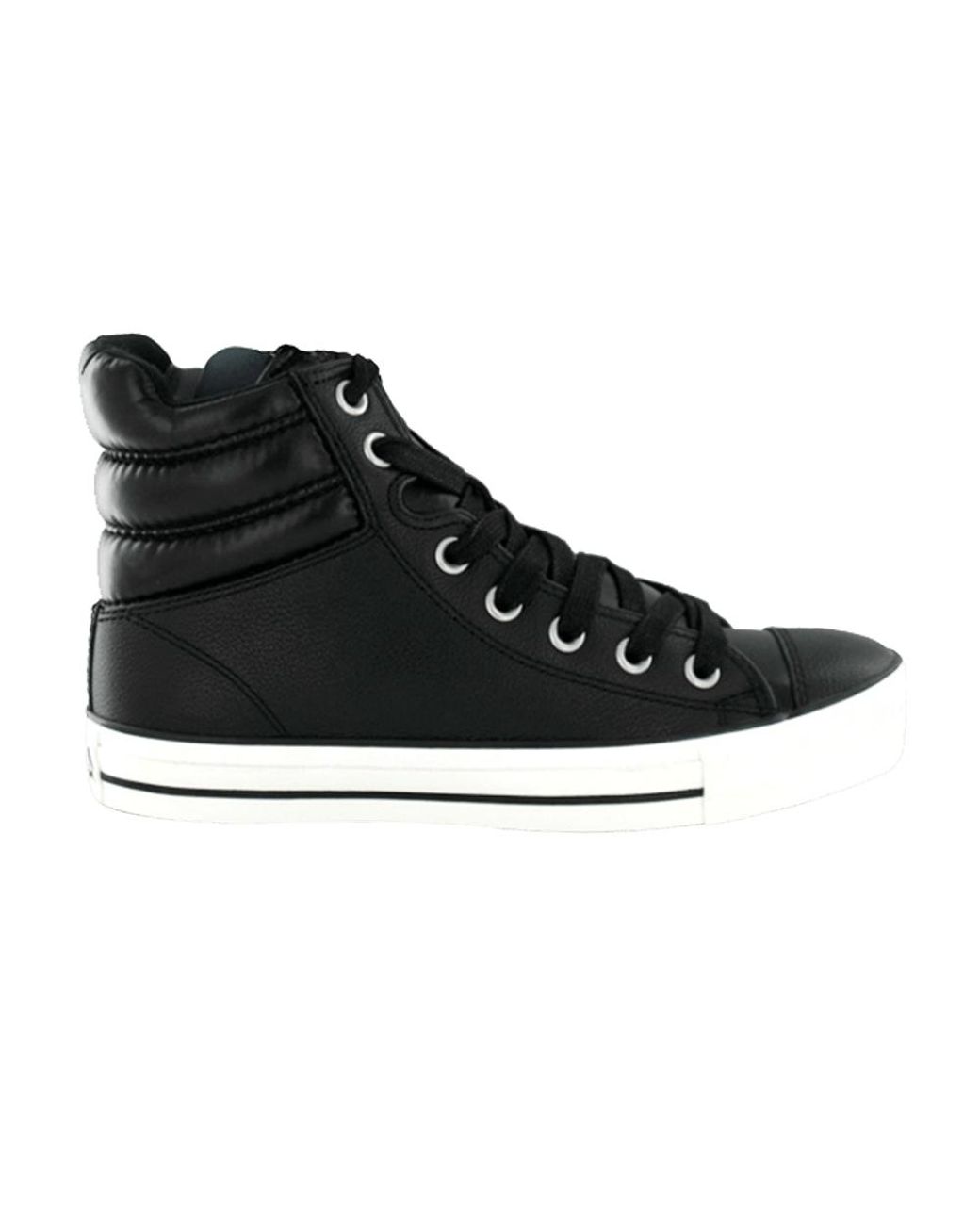 Converse Chuck Taylor All Star Padded Collar Hi 'black White' for Men | Lyst