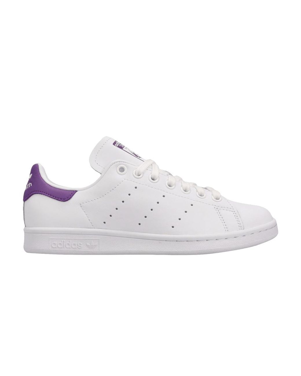 adidas Stan Smith 'active Purple' in White | Lyst