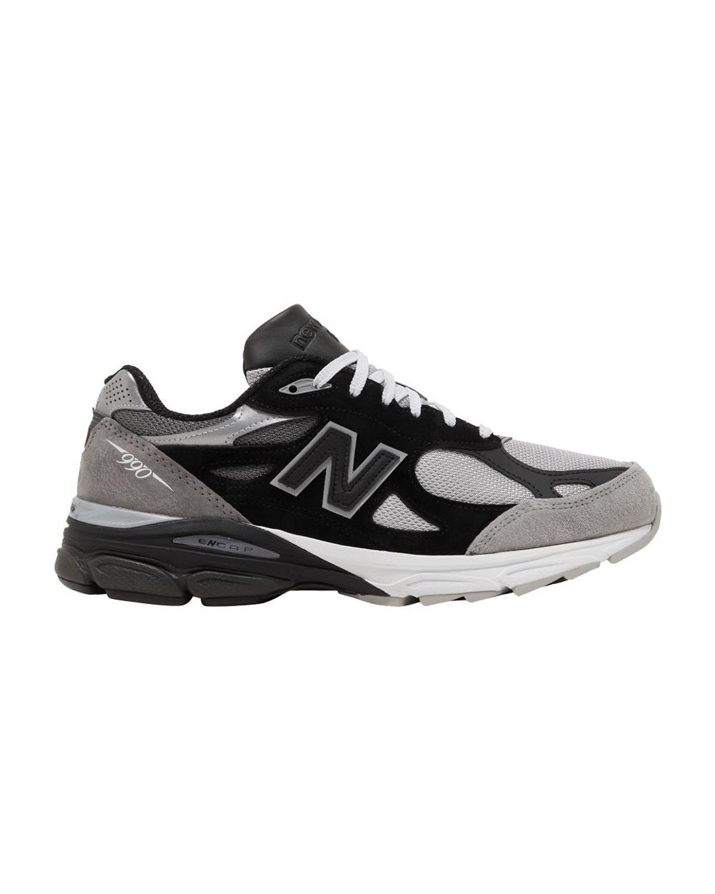 New Balance Dtlr X 990v3 Made In Usa 'gr3yscale' in Black for Men | Lyst