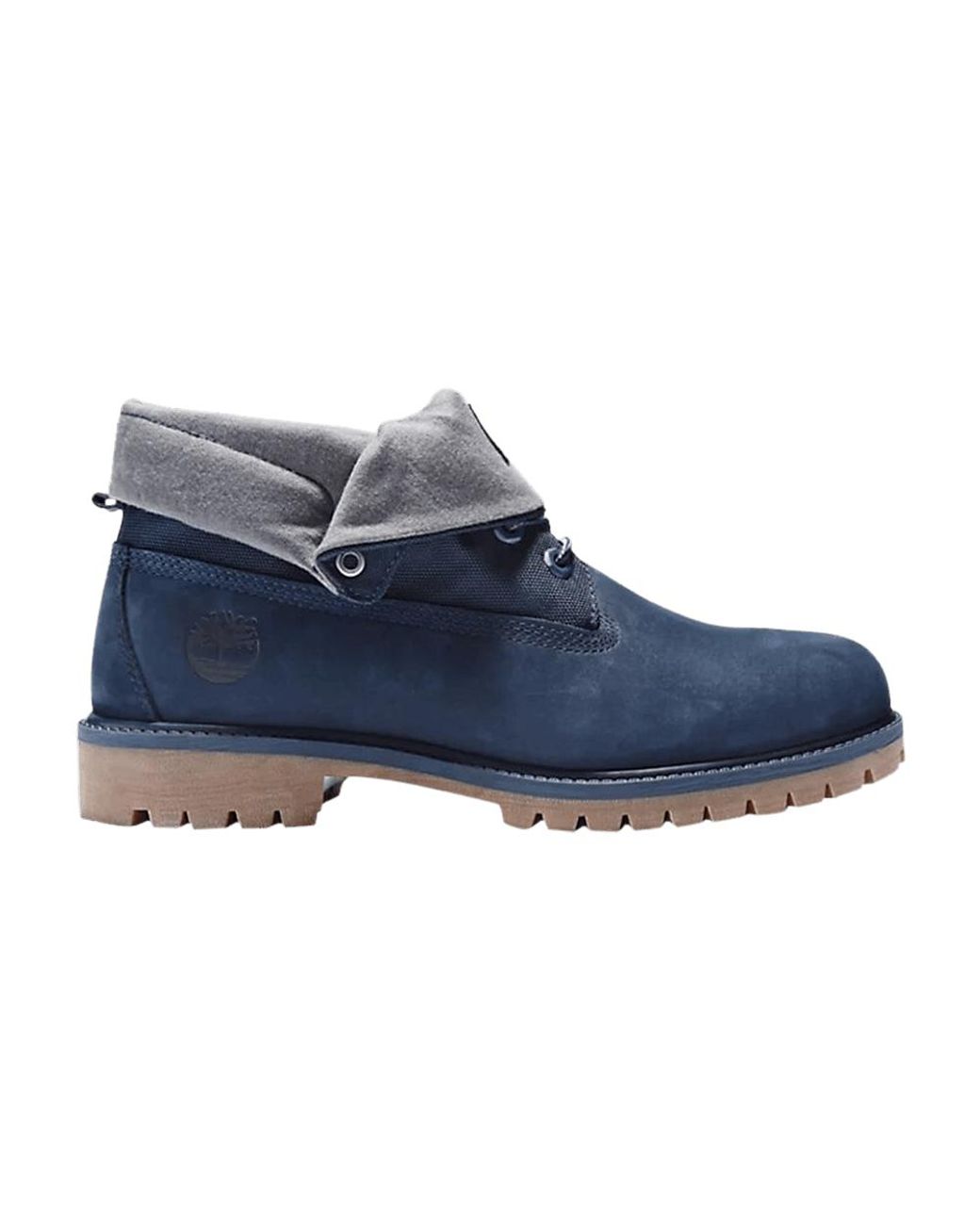 Timberland Roll Top Boot 'navy' in Blue for Men | Lyst