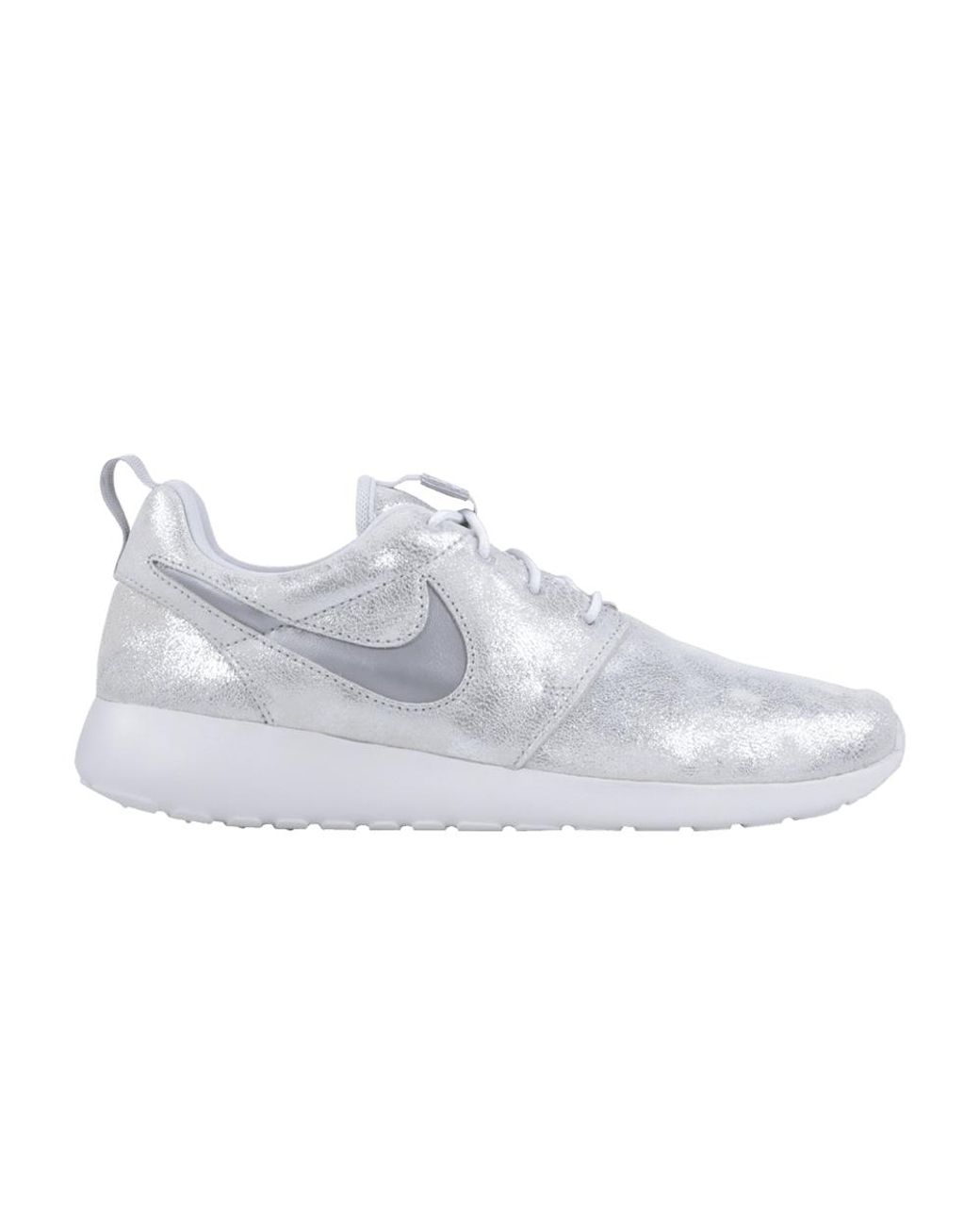 Nike Roshe One Premium 'metallic Platinum' in White | Lyst