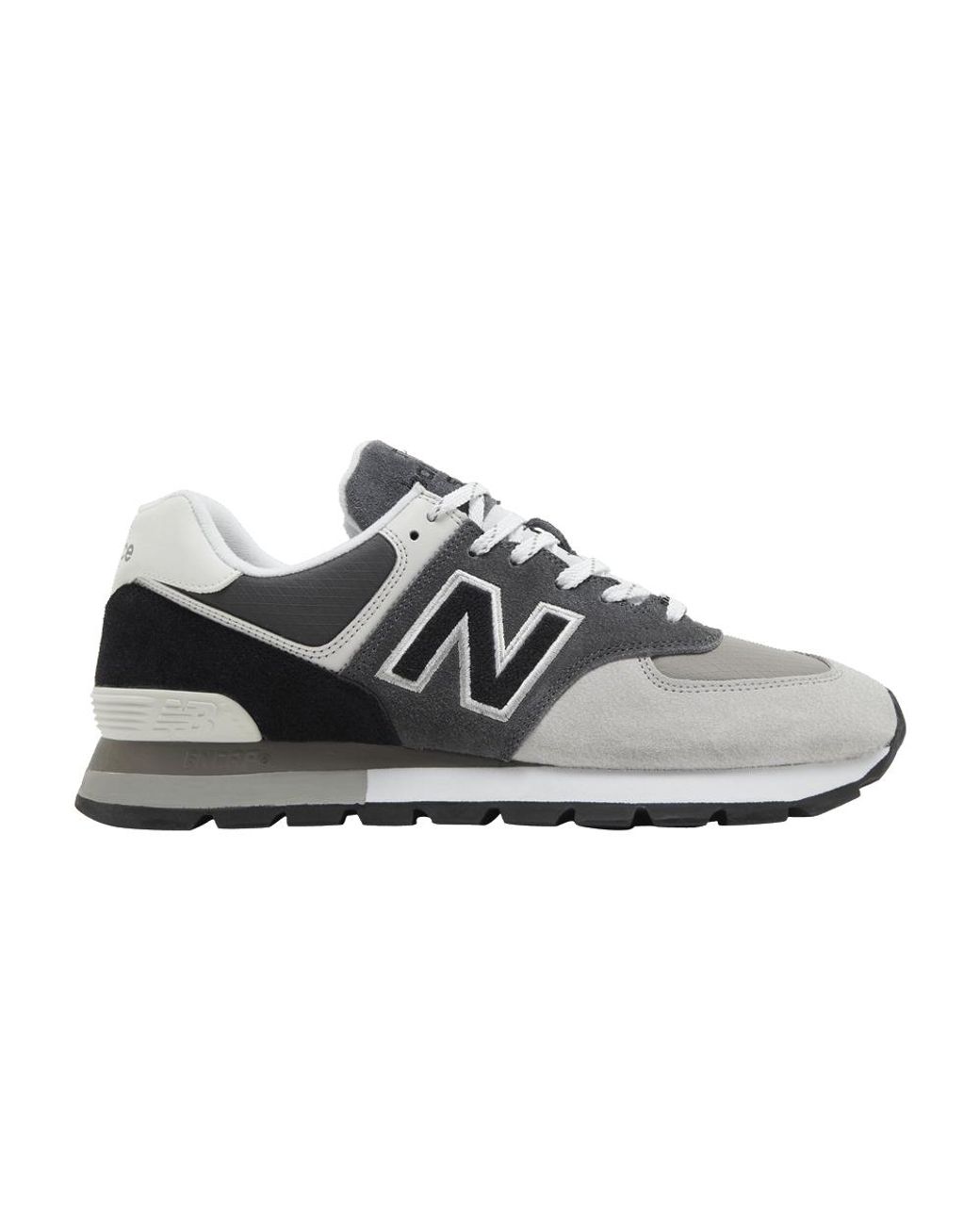 New Balance 574 Rugged 'stealth Grey' in Black for Men | Lyst