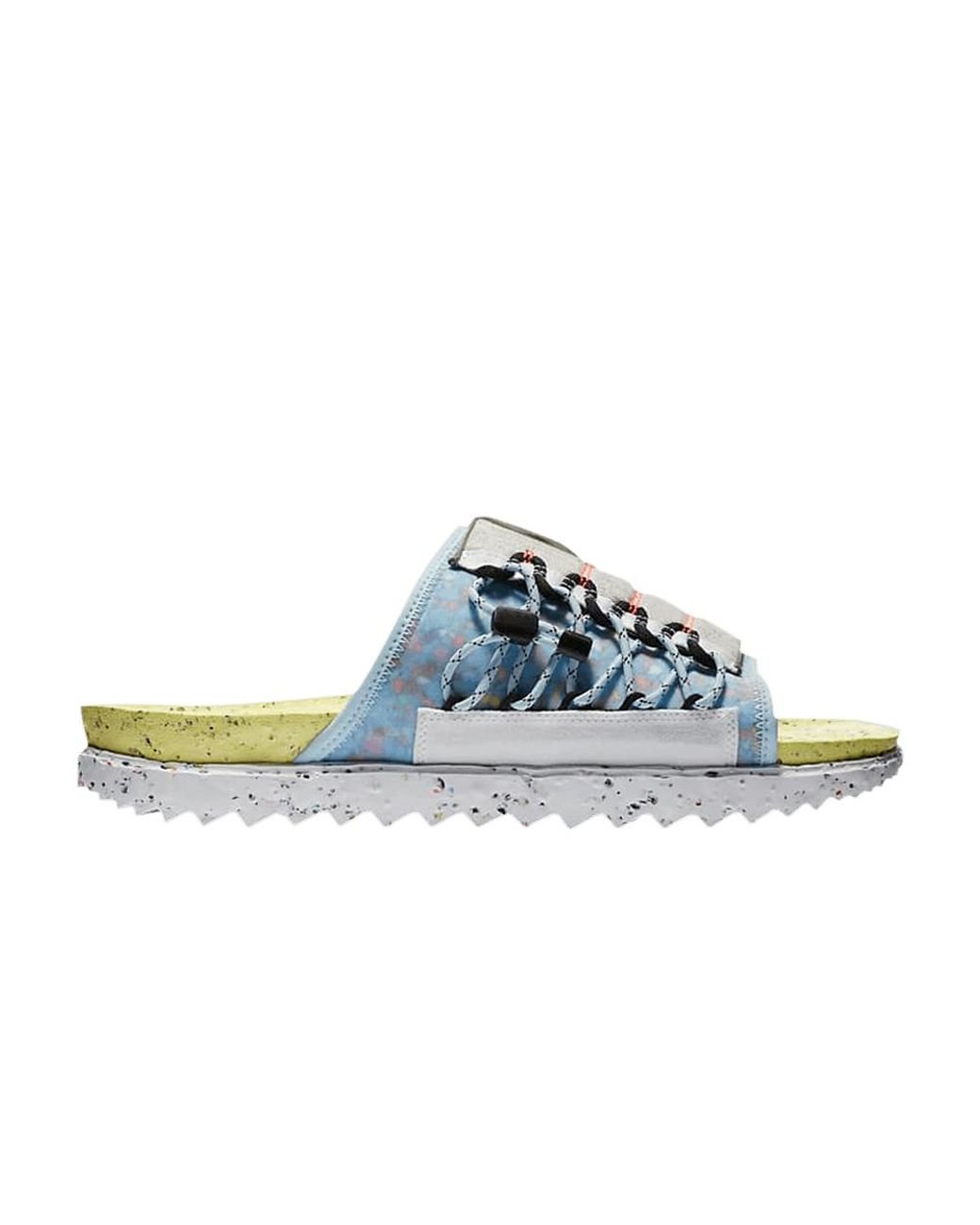 nike asuna slide green