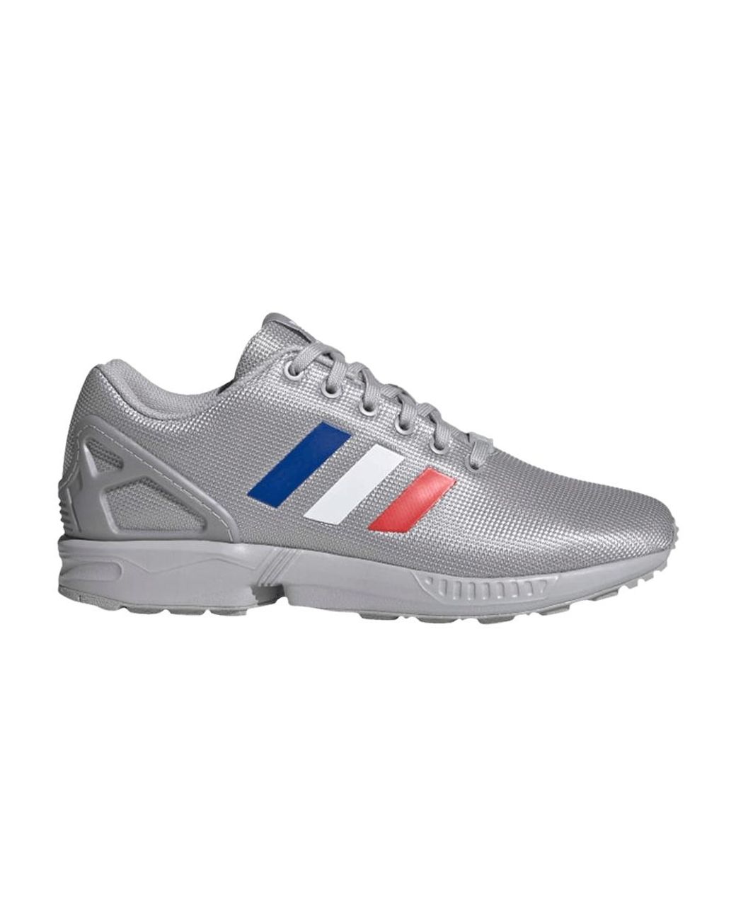 adidas Zx Flux 'grey Black Royal Red' in Gray for Men | Lyst