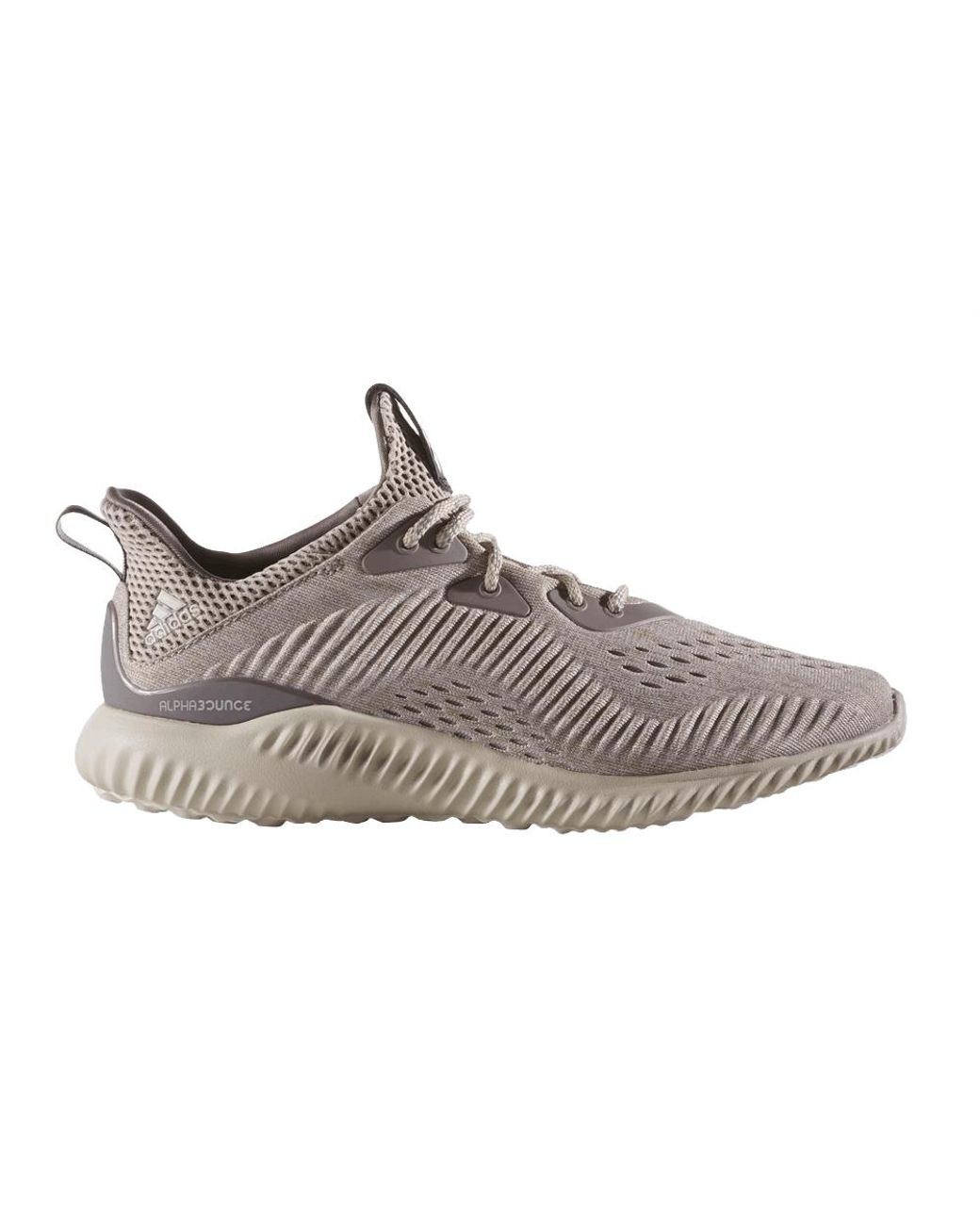 adidas Alphabounce Engineered Mesh 'beige' in Gray | Lyst