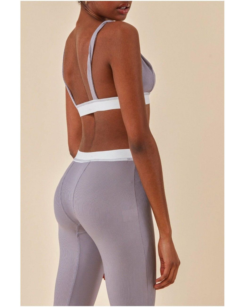 Cosmochic Natural Bralette & Legging Workout Lounge Set