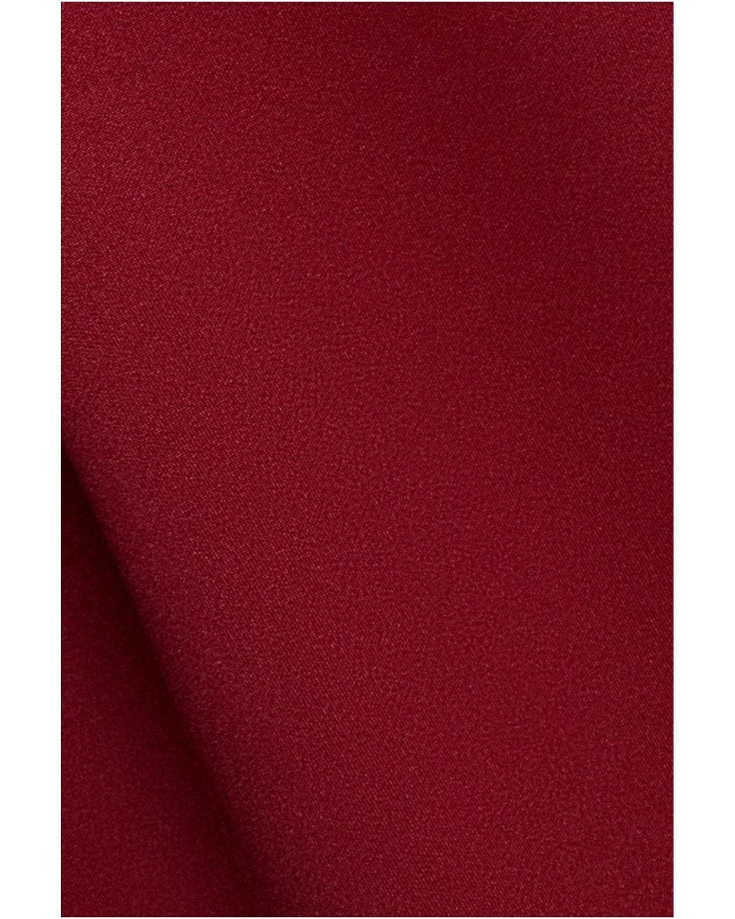 Goddiva Red Corset Fit & Flare Mini Dress