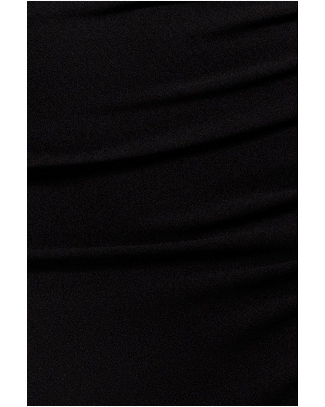 Goddiva Blue Pleated One Shoulder Bardot Fit And Flare Maxi Dress