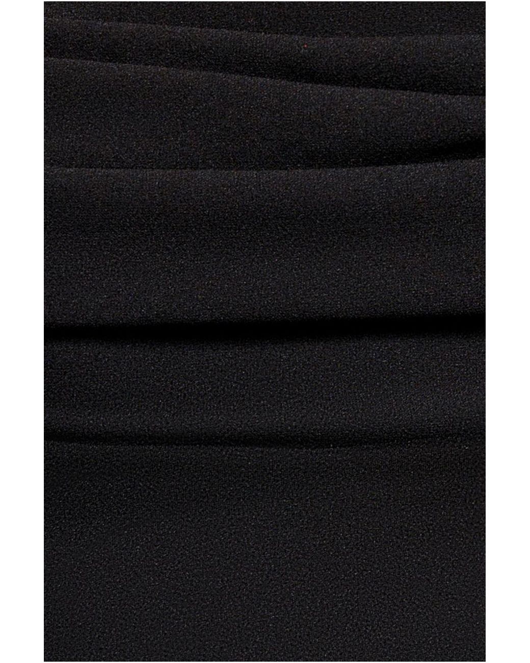 Goddiva Black Off The Shoulder Cowl Neck Maxi Dress