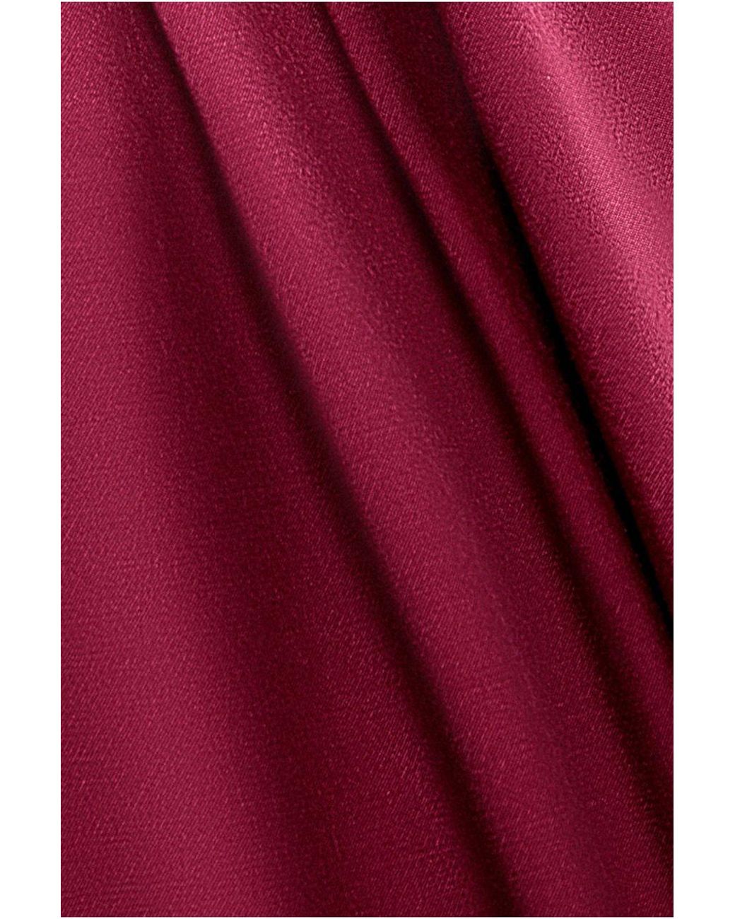 Goddiva Pink Satin Viscose Front Wrap Midi