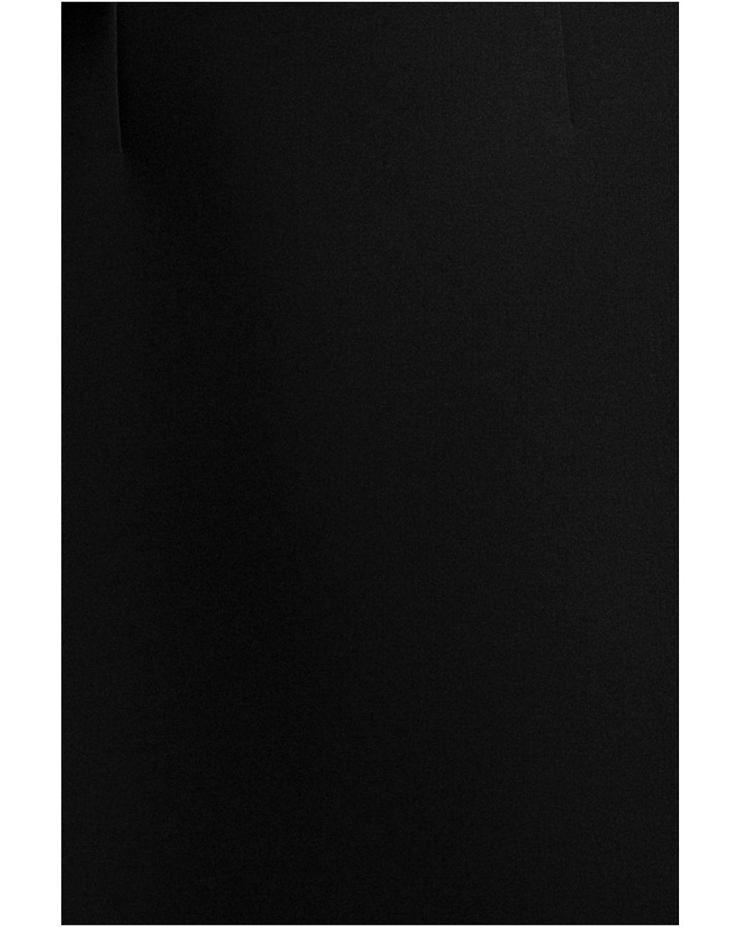 Goddiva Black Boatneck Open Back Scuba Mini Dress