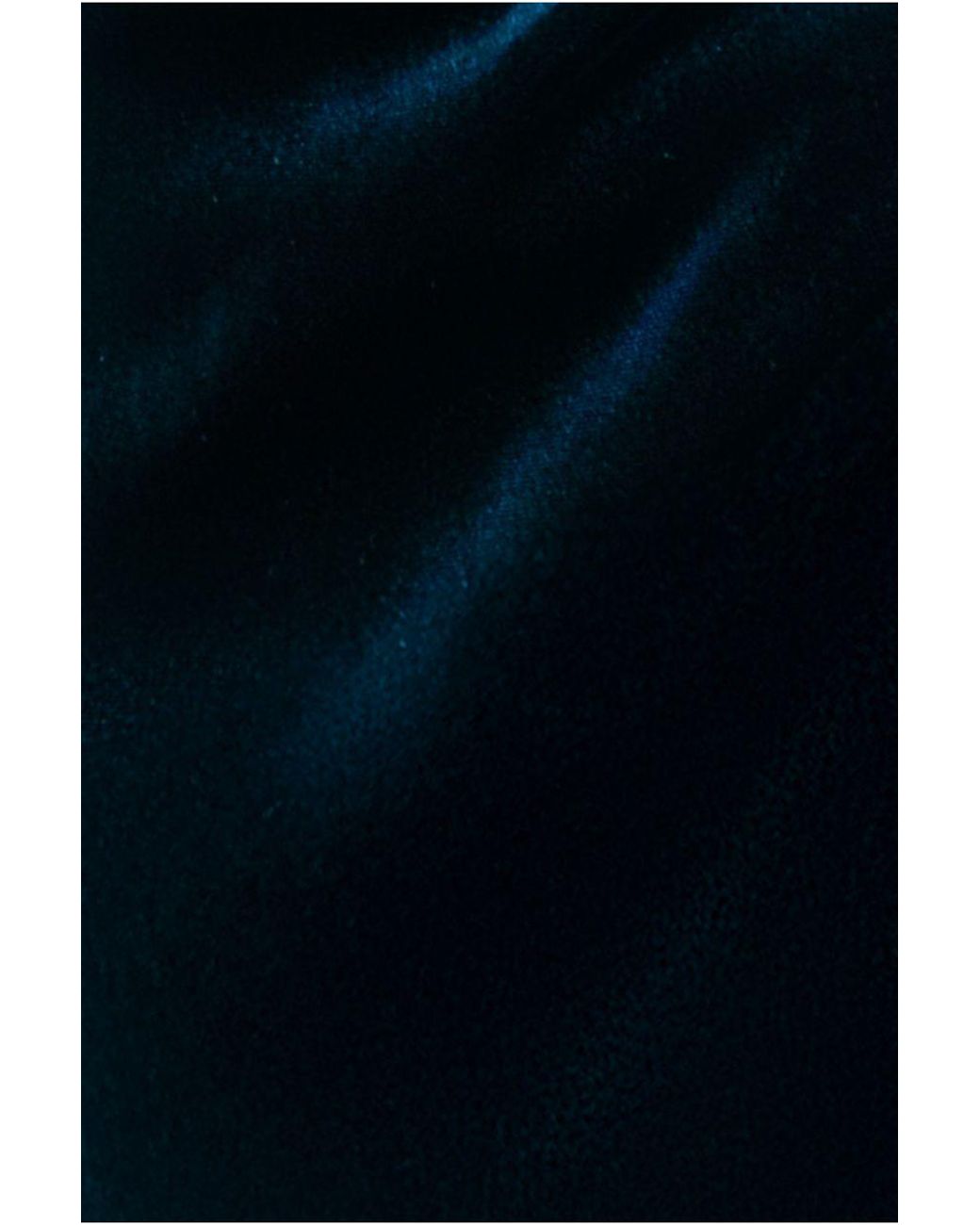 Goddiva Blue Draped Shoulder Velvet Corset Maxi