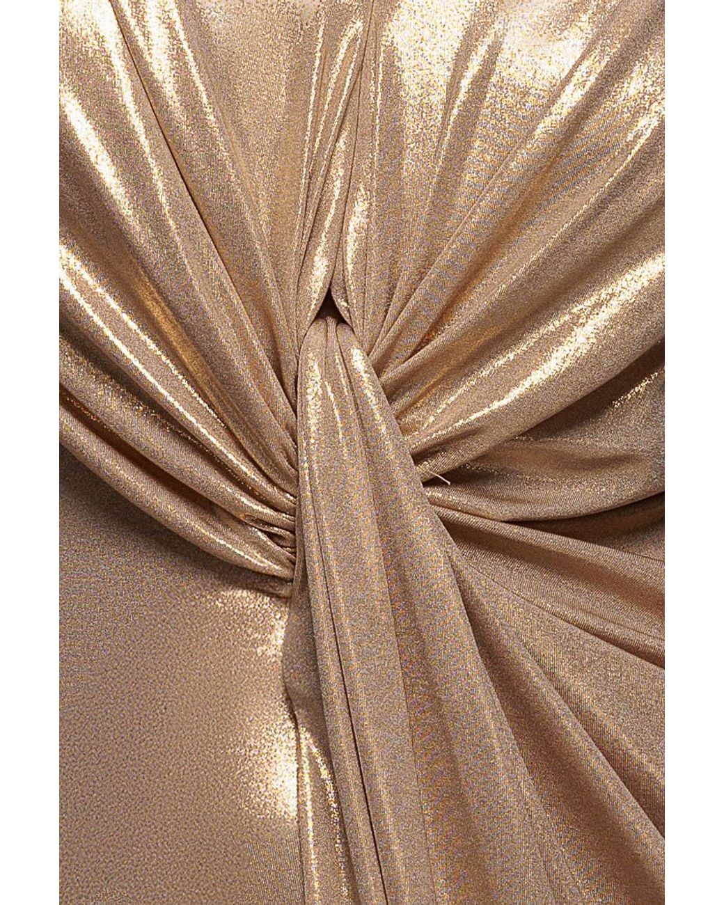 Goddiva Brown Draped Maxi Cleopatra-Inspired Halloween Costume