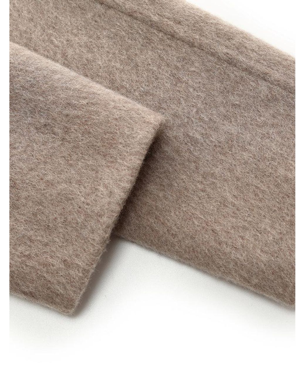 GOELIA Natural Lapel Wool-Alpaca Overcoat