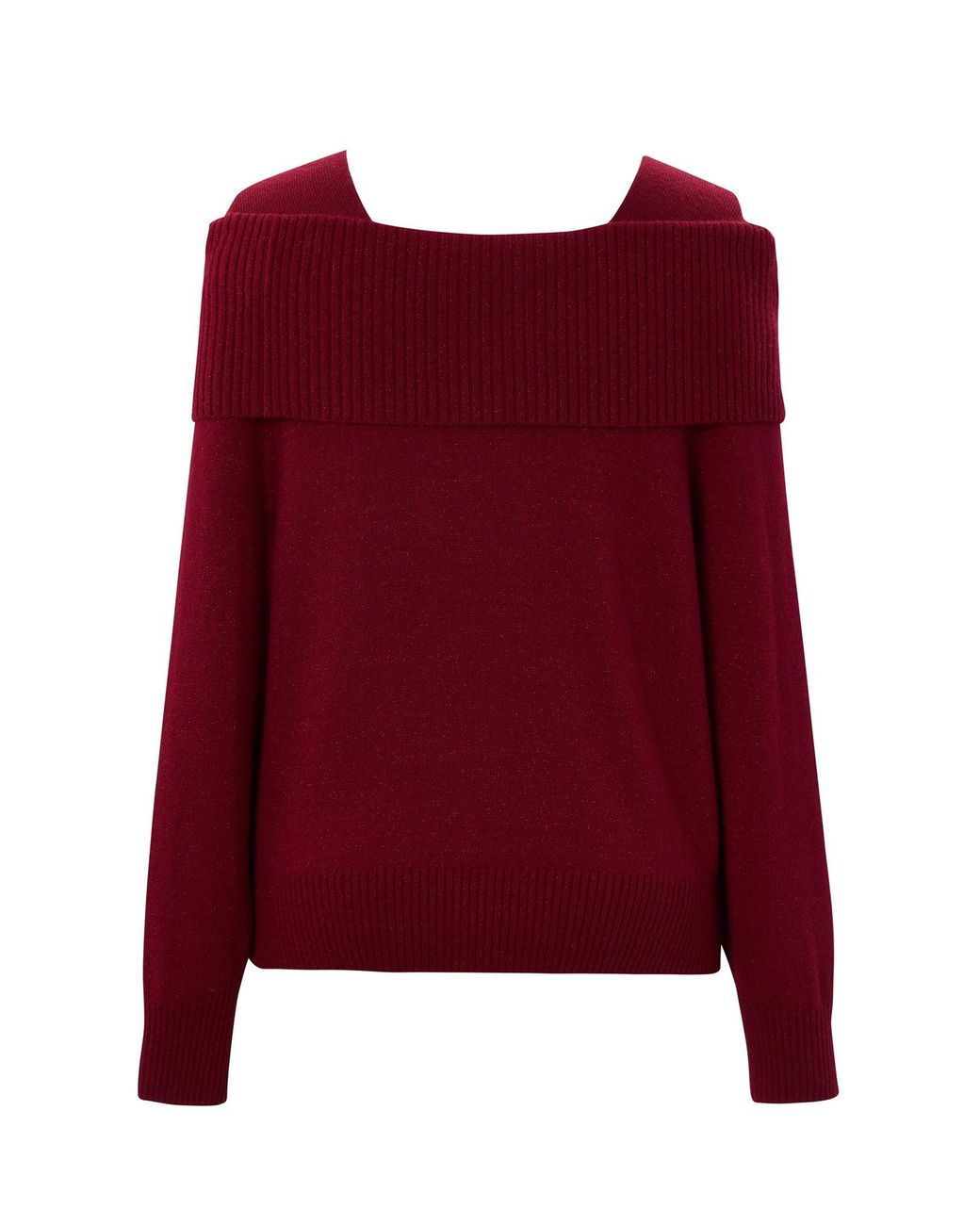 GOELIA Red [Preview] Wool Bow Neck Sweater