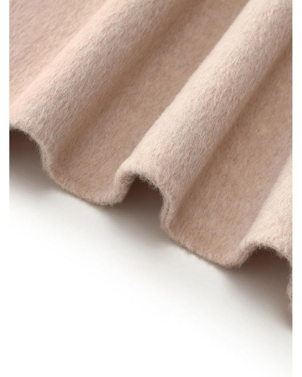 GOELIA Natural Wool Alpaca Double-Breasted Coat