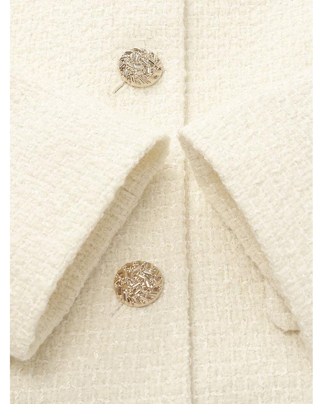 GOELIA Natural Wool Blend Stand Collar Single-Breasted Jacket For Work And Daily