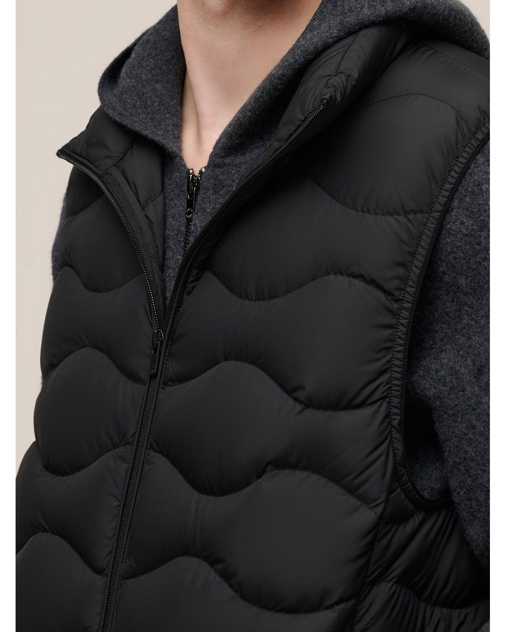 GOELIA Blue Lightweight Packable Goose Down Vest