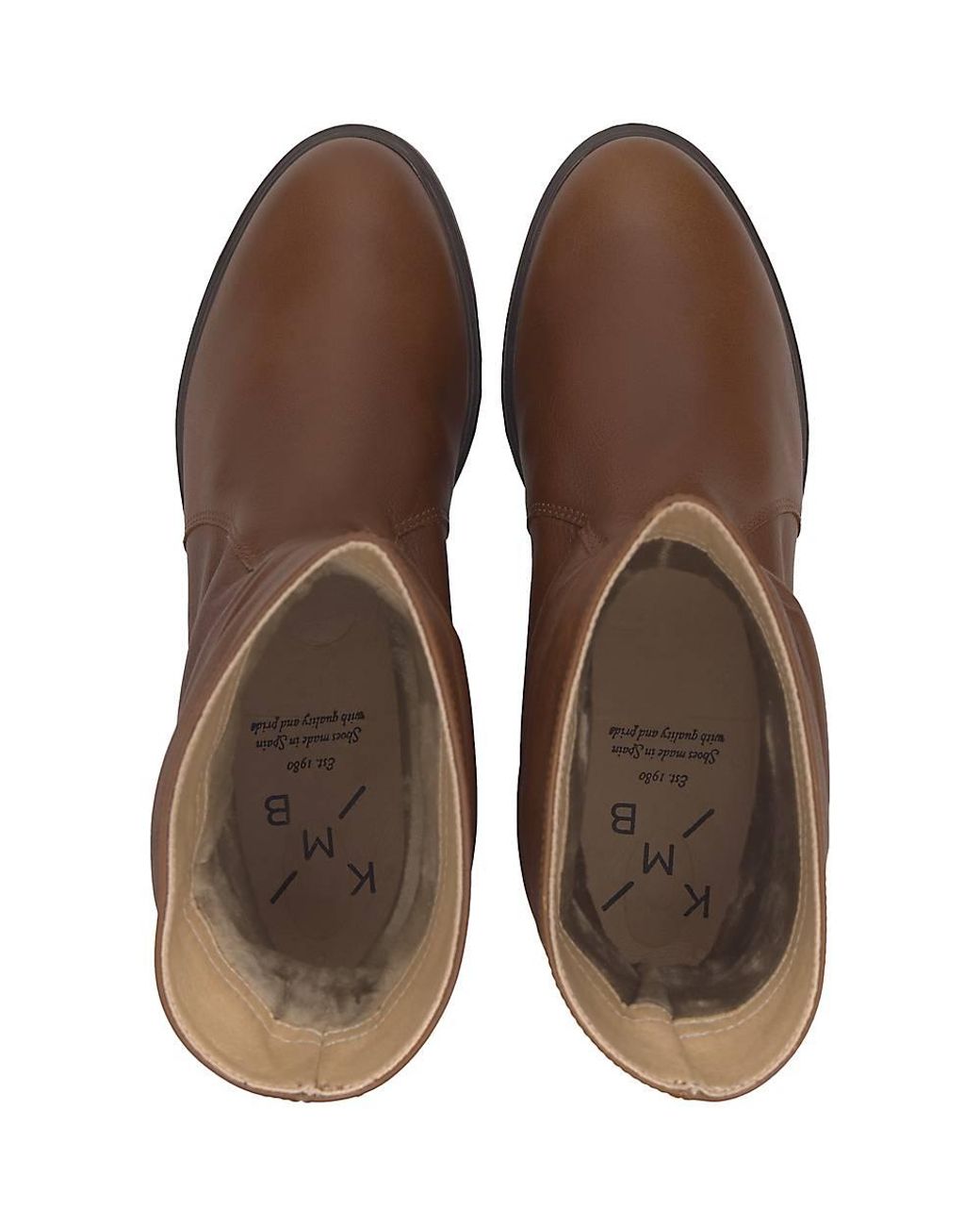 kmb stiefel braun
