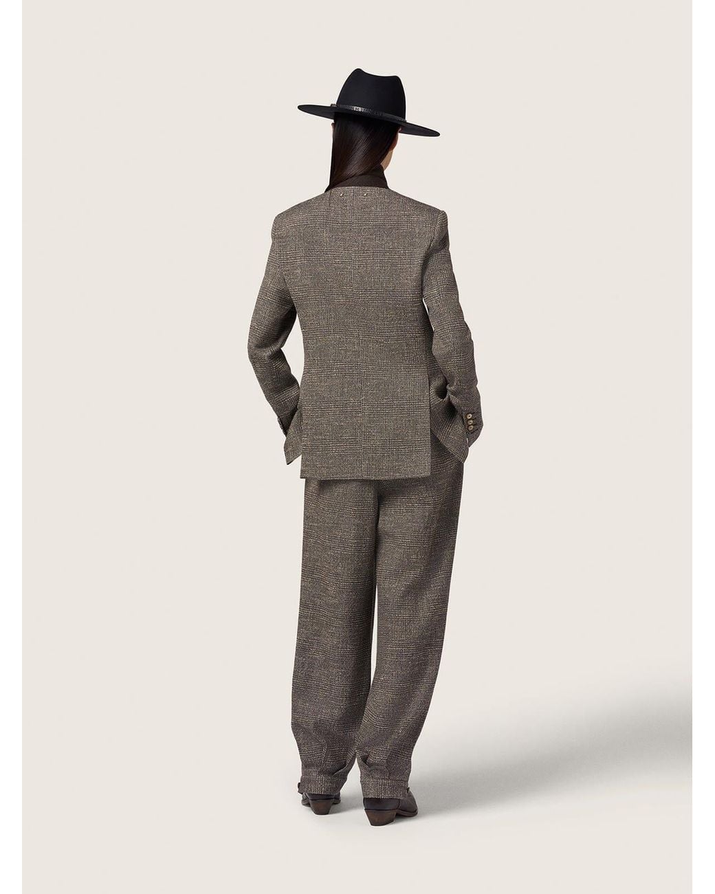 Pants Chapter Golden Goose Pleated Balloon Pants in Gray | Lyst