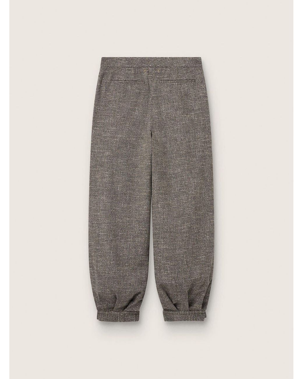 Pants Chapter Golden Goose Pleated Balloon Pants in Gray | Lyst