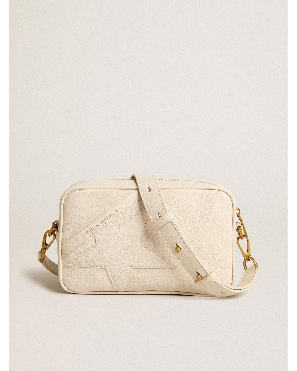 Star Bag De Mujer De Piel Color Mantequilla Mujer Talla de Golden Goose de color Neutro Lyst