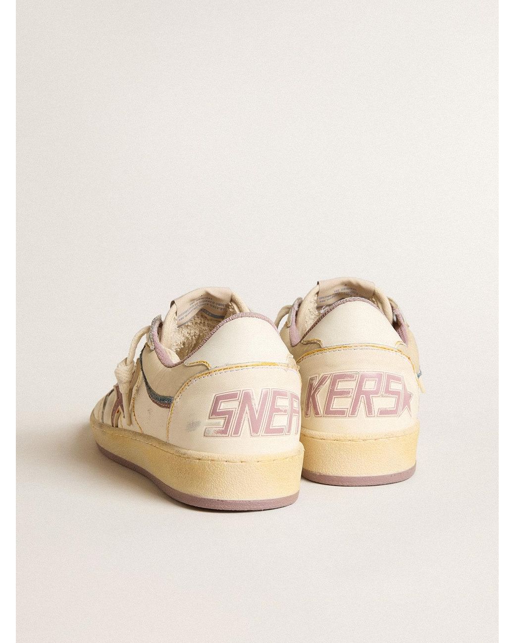 Golden Goose Ball Star in Natural | Lyst