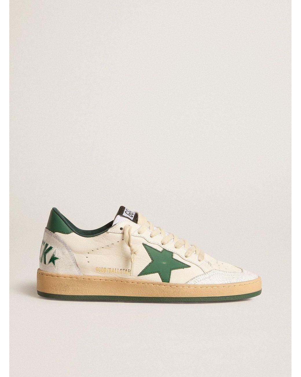 Golden Goose Ball Star Wishes in Natural for Men | Lyst