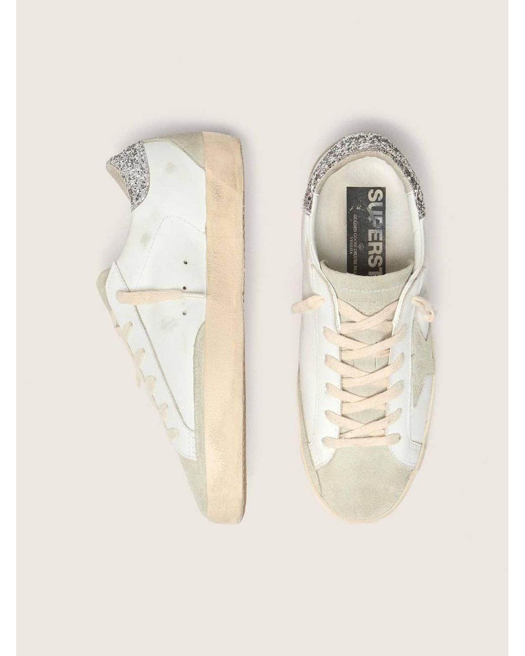 adidas gazelle silver green womens adidas Superstar Bold White/Gold Metallic Women's Shoes, Size: 9 main image 1