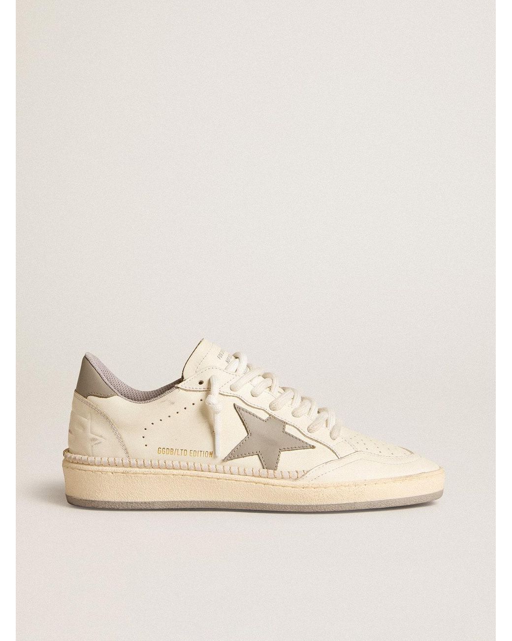 Golden Goose Ball Star Ltd With Leather Star And Heel Tab