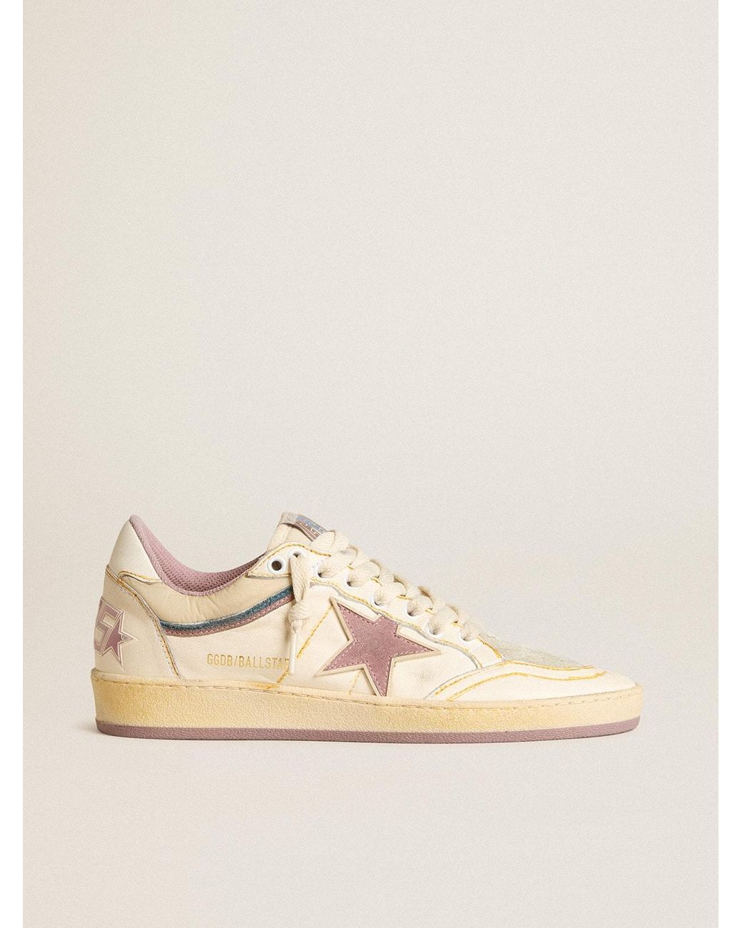 Golden Goose Ball Star in Natural | Lyst Golden Goose Ball Star in Natural | Lyst