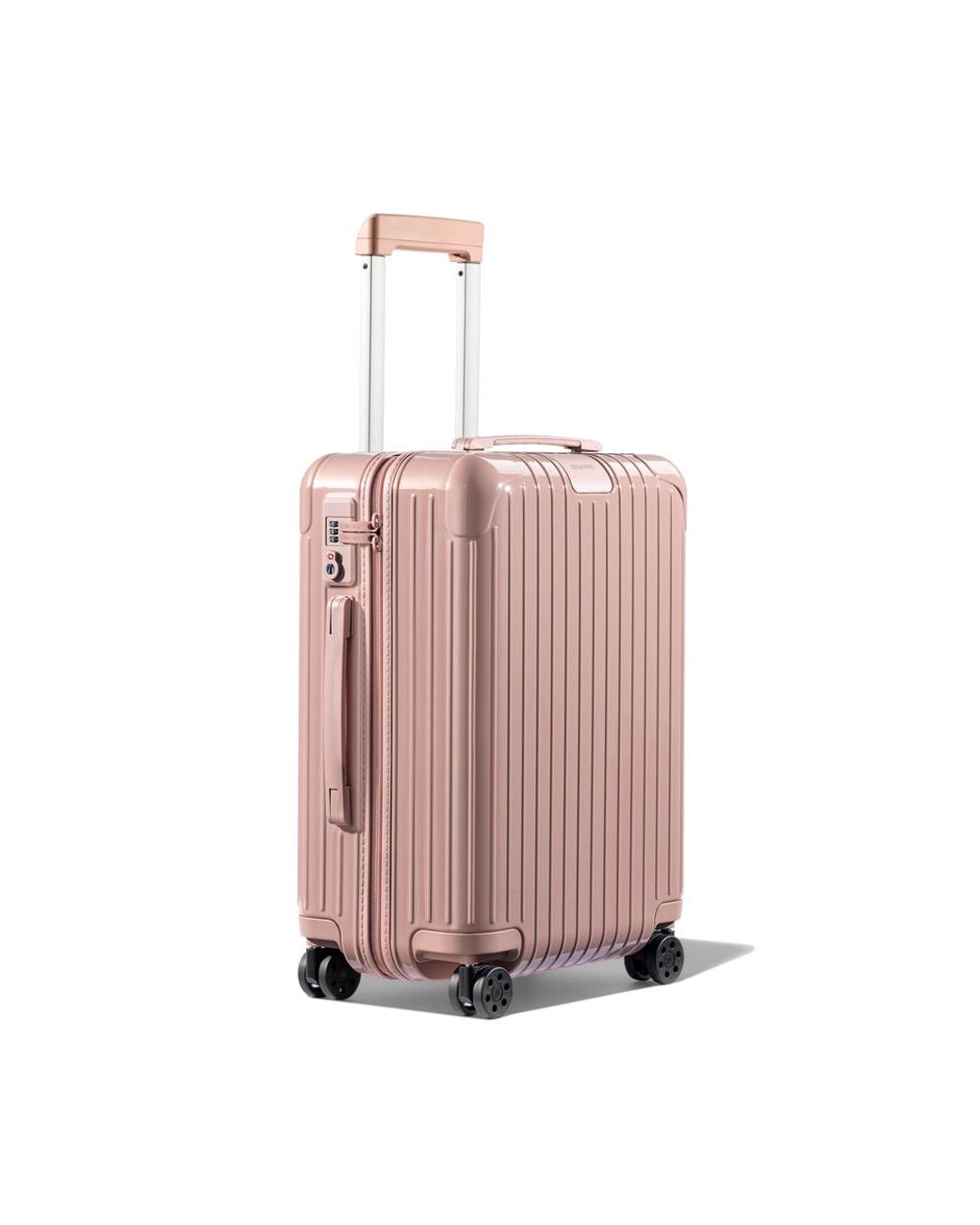 rimowa luggage rose gold