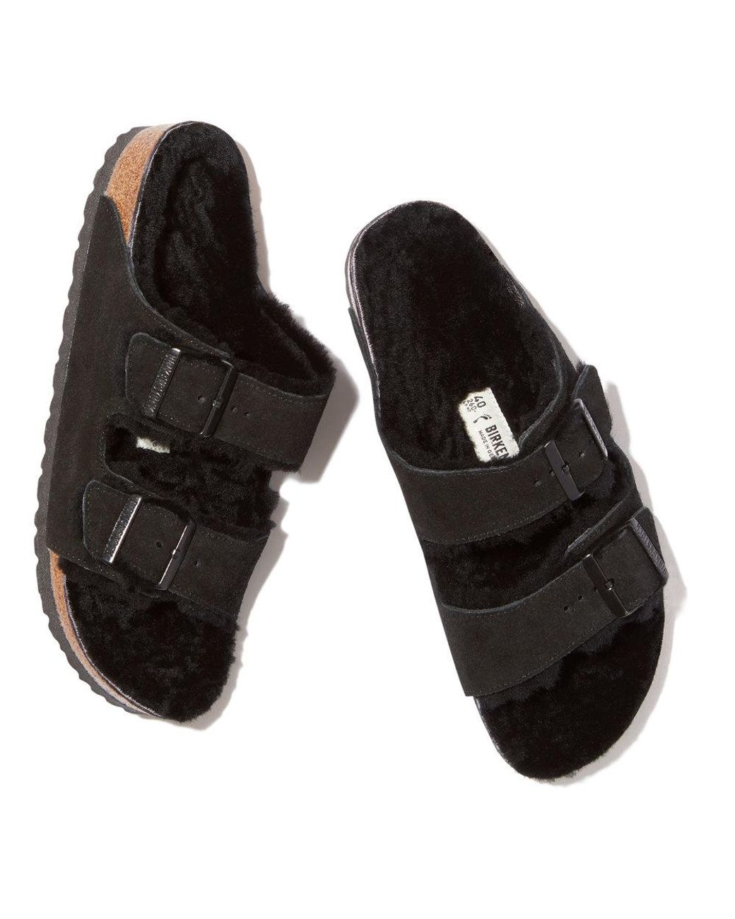 birkenstock arizona shearling lined