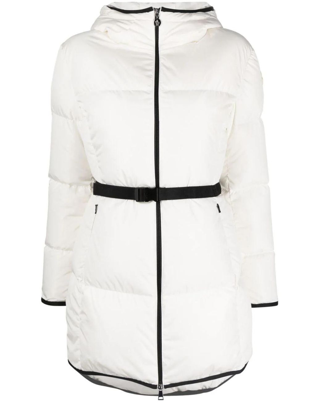 Moncler Sirli Hooded Puffer Jacket in White Lyst UK