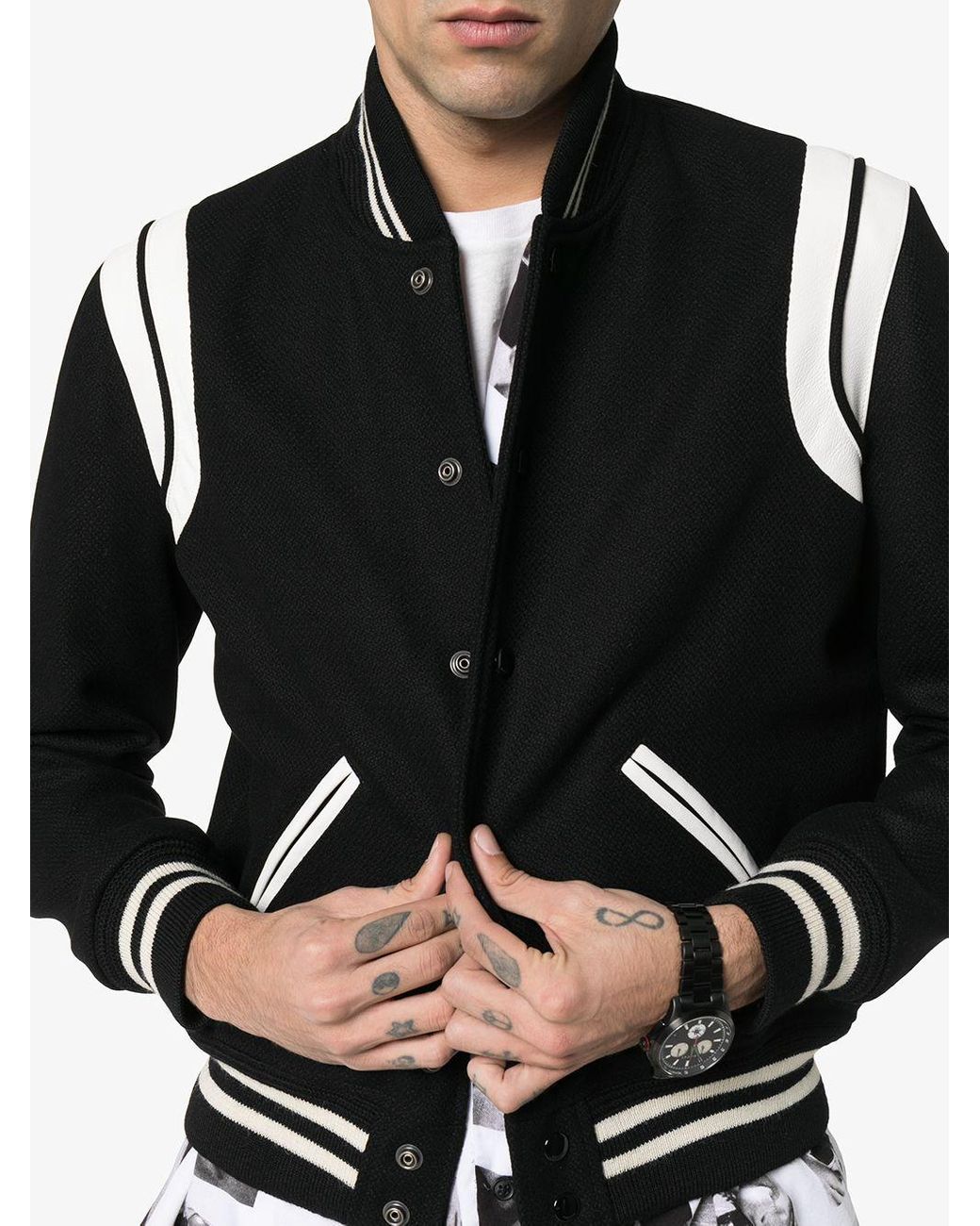 st laurent teddy jacket