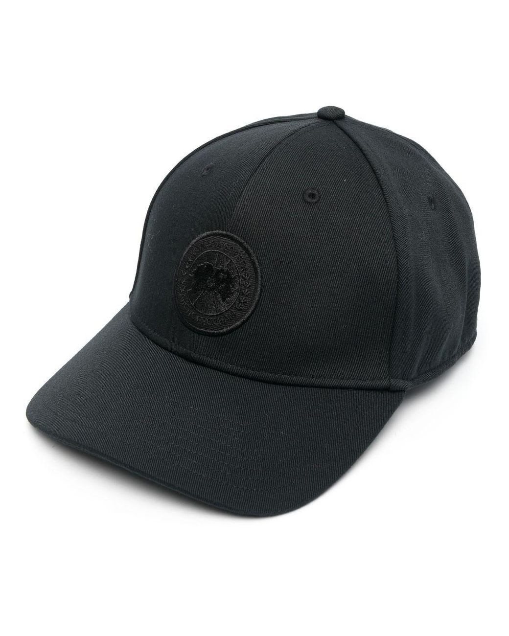 Canada Goose Logo-patch Curved-peak Cap in Black for Men | Lyst