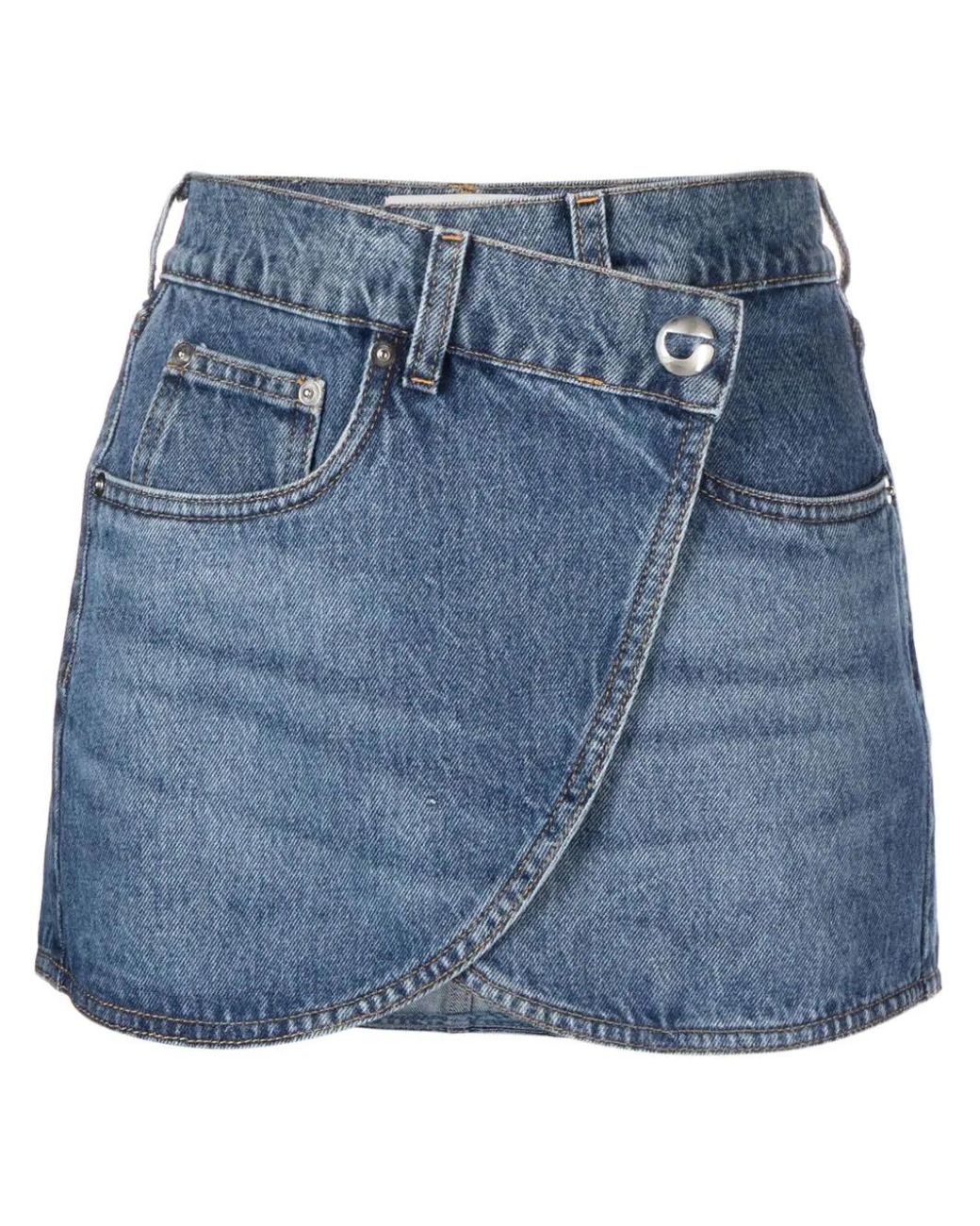 Minigonna denim best sale