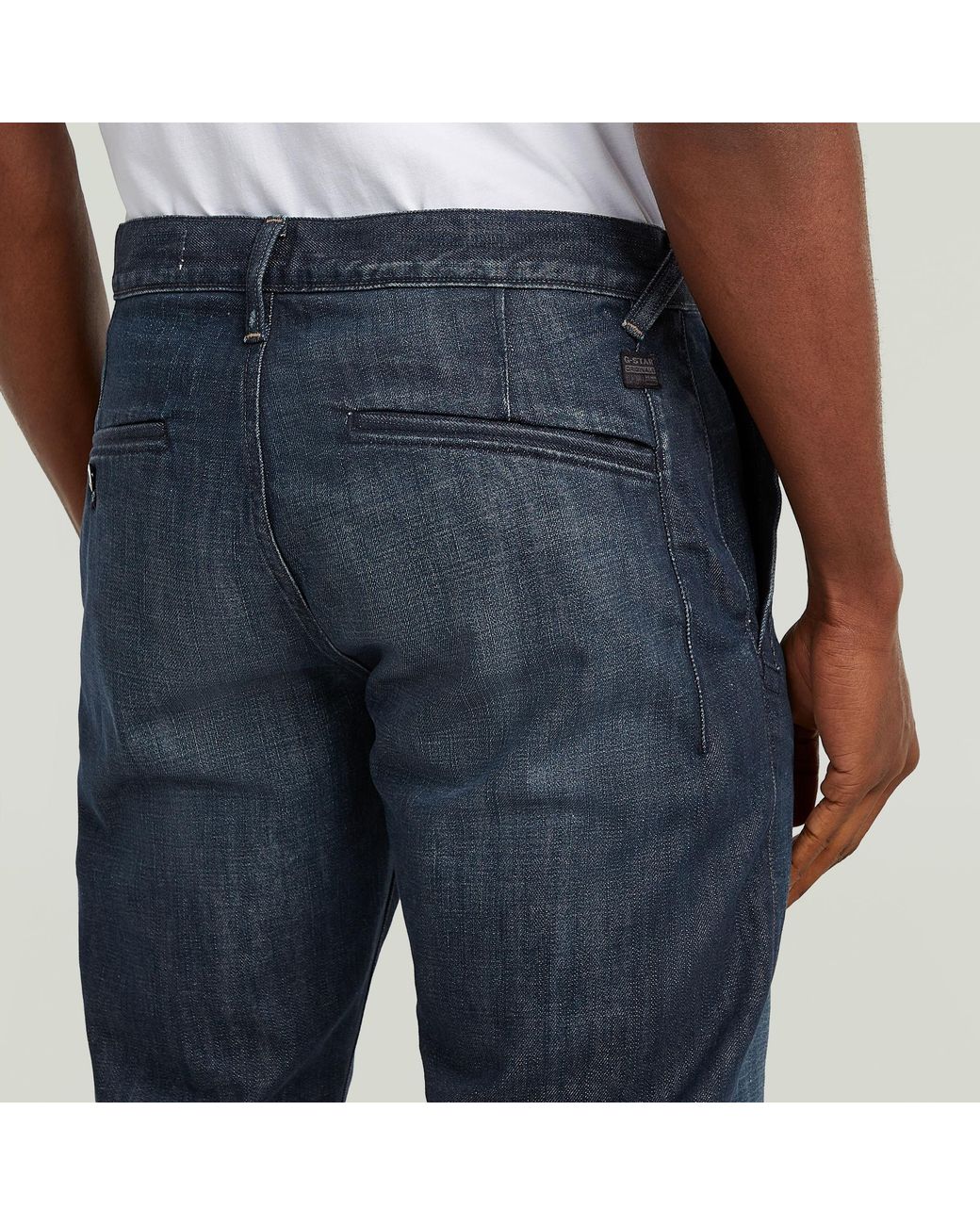 Chino Morry Tapered G-Star pour homme en coloris Blue