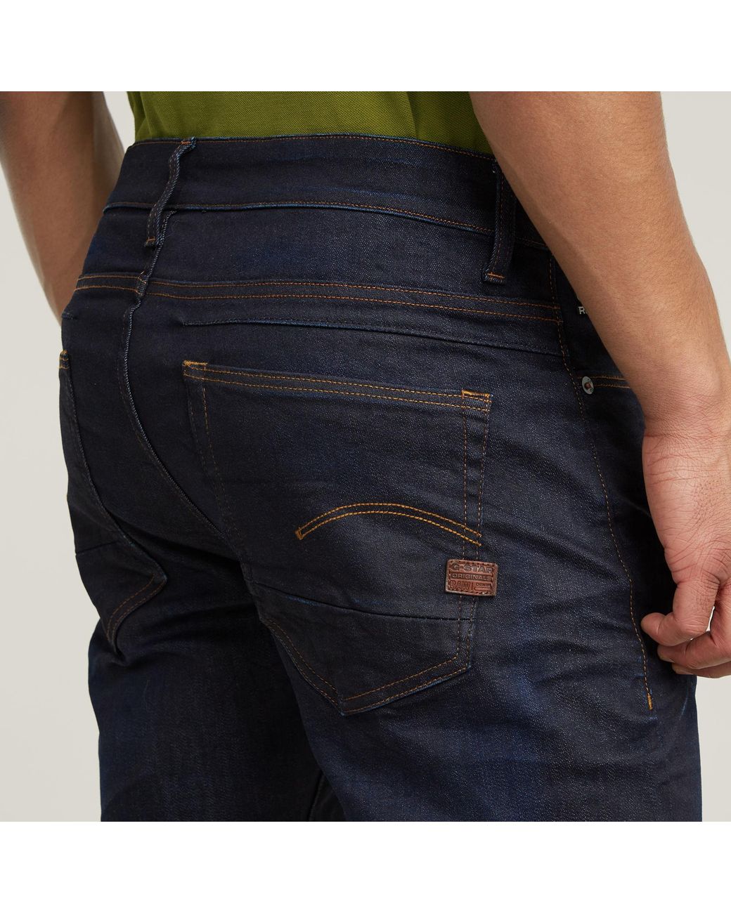 Jean D-Staq 5-Pocket Slim G-Star pour homme en coloris Blue