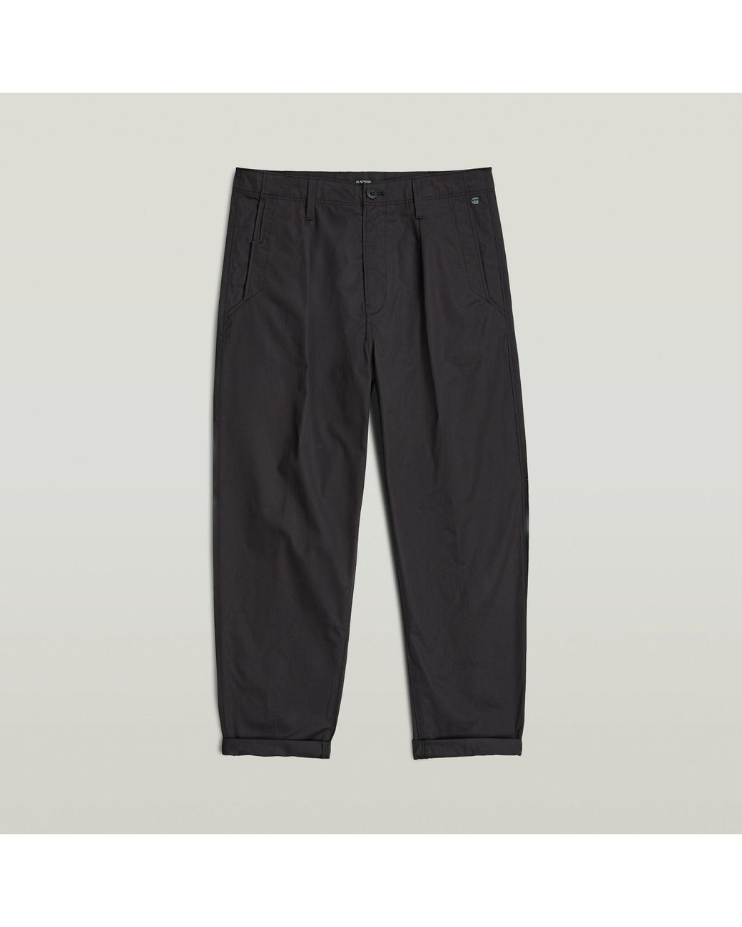 The Ignaz- Correct Pleated Chino Relaxed G-Star pour homme en coloris Black